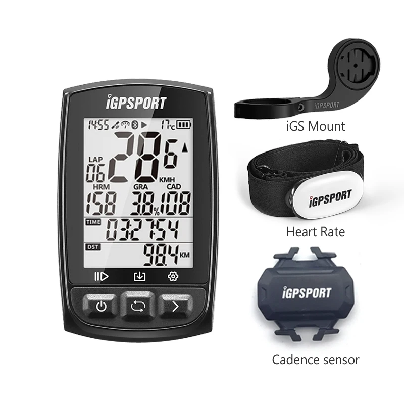 add C61 and HR40 I gps порт лучший конкурентоспособный gps Цикл компьютер iGS50E работоспособный со скоростью Каденции, пульса - Цвет: add C61 and HR40