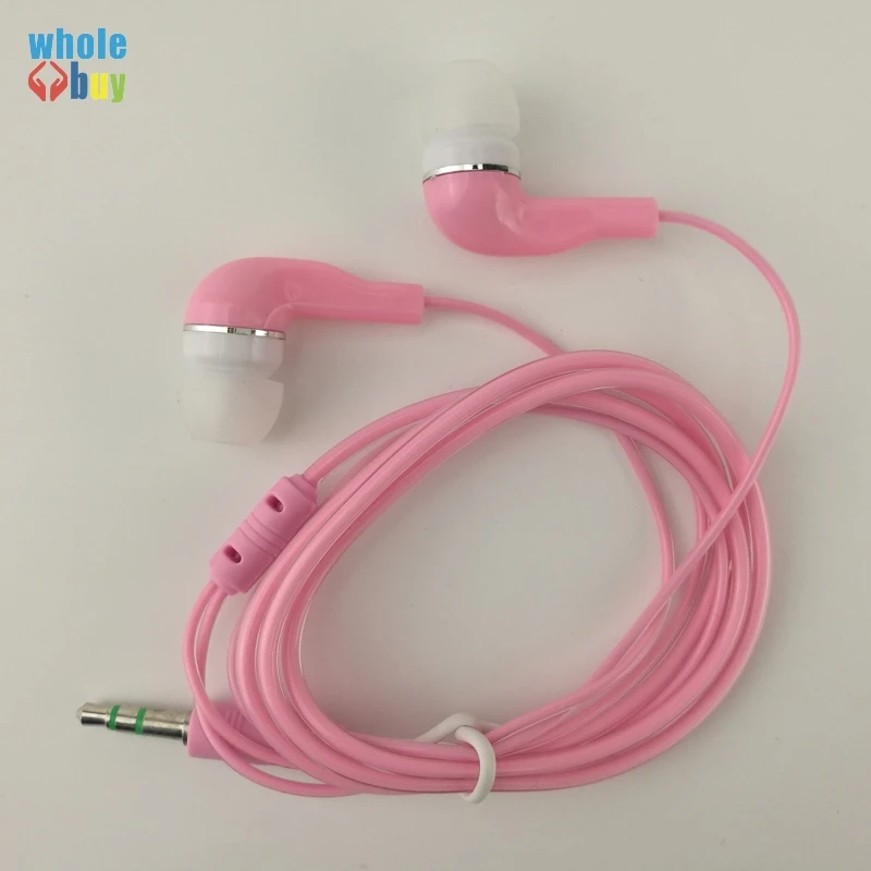 500 шт./лот оптовая продажа дешевых 3 5 мм стерео мягкие прозрачные Внутриканальные