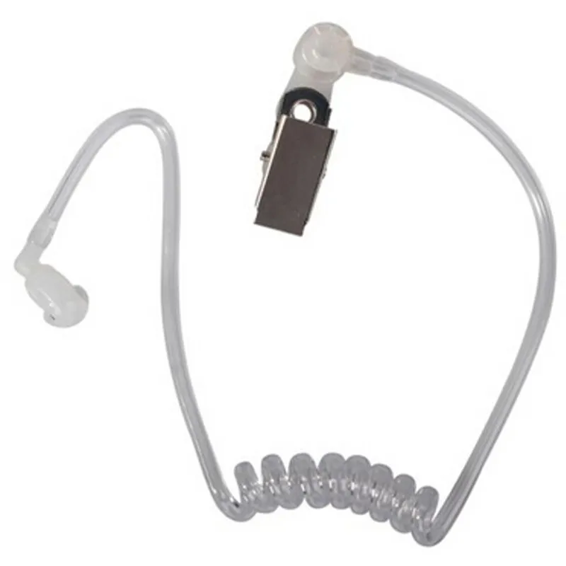 Фото Спортивная гарнитура для Motorola Kenwood Baofeng Walkie Talkie Radio 2 2 Pin Covert акустическая Воздушная трубка №2