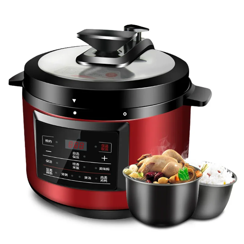 Электрическая скороварка интеллектуальная рисоварка 5L6L.|electric pressure cooker|pressure cooker