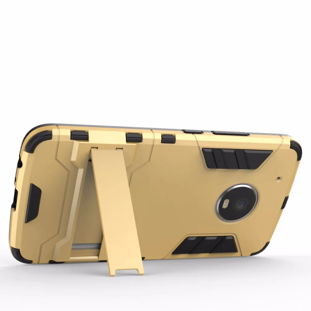 For Motorola MOTO G6 Play G5 G5S E5 Plus Iron Man Anti Shock Proof Armor Case 6 X4 Z2 Back Cases | Мобильные телефоны и