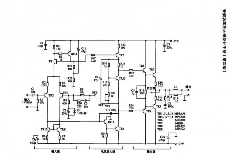

ZEROZONE Assembeld Dougls circuit 2SC2922/A1216 Stereo amp board 30-120W*2 L5-29