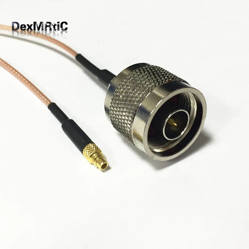 1 шт. новый N Штекерный разъем Переключатель MMCX RG178 оптовая продажа 15 см 6-дюймовый