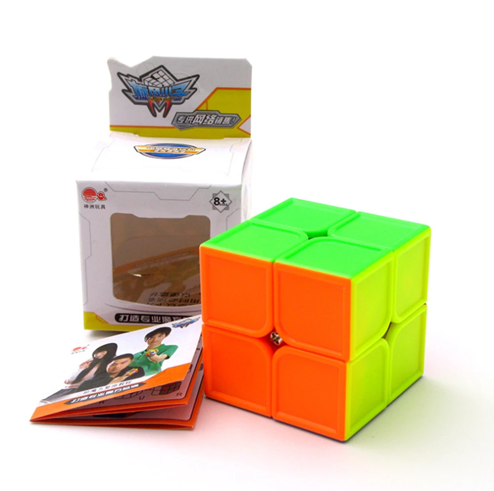 Вогнутый волшебный куб 2-х2 для мальчиков Квадратный Кубик-пазл | Игрушки и хобби