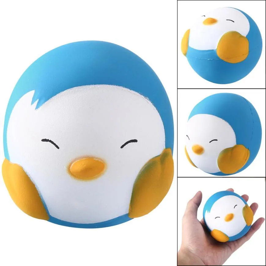 Кавайный мультяшный мягкий медленно растущий крем с ароматом игрушка для снятия
