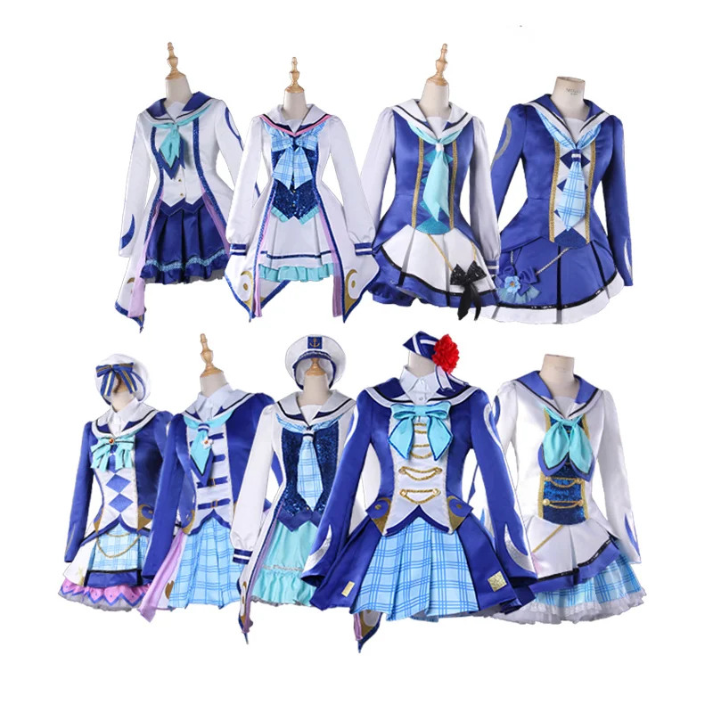 Love Live! Солнечный свет! Aqours охара Мари все члены OP2 сценическое платье концертная