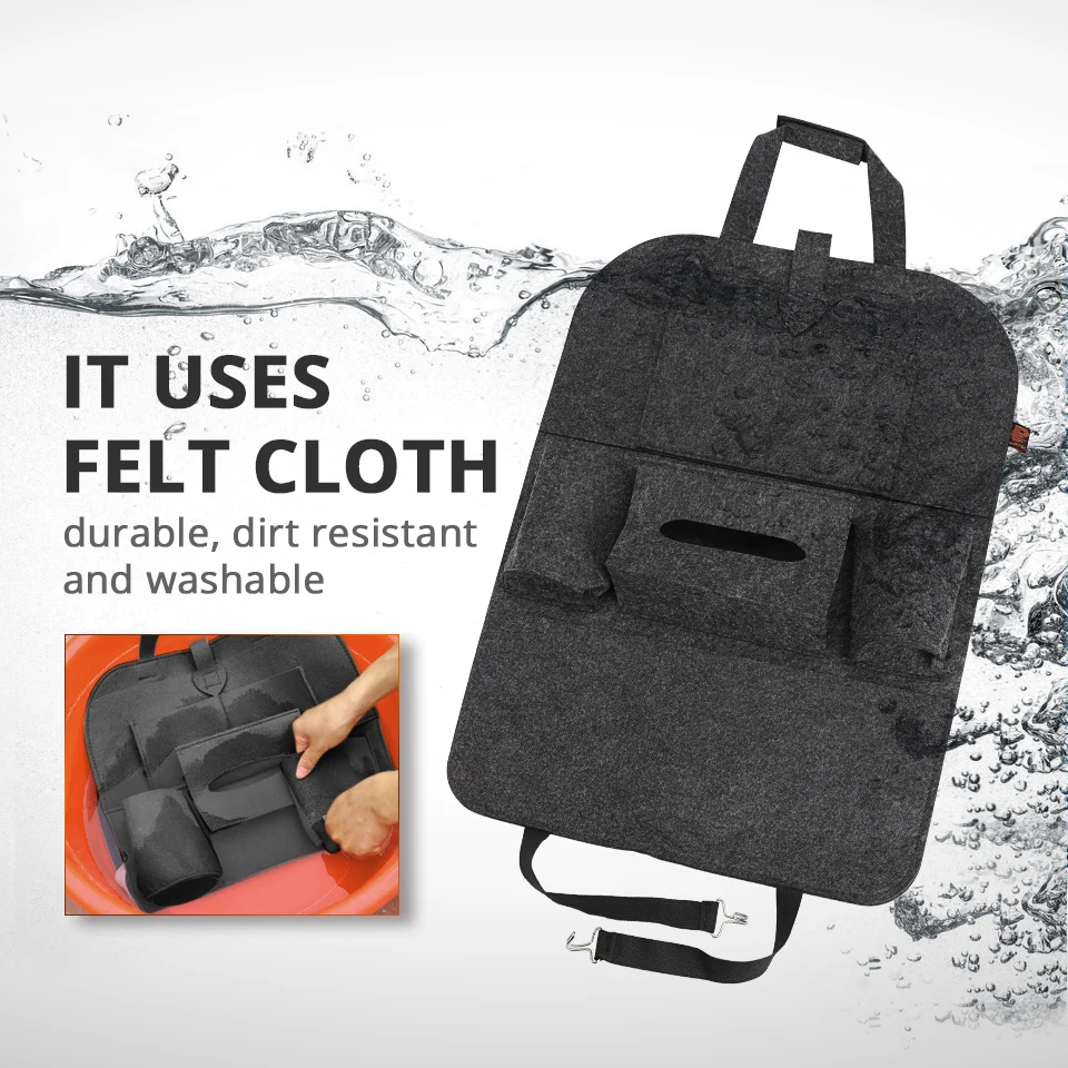 Partol Универсальный Автомобильный Органайзер сумка для заднего сиденья
