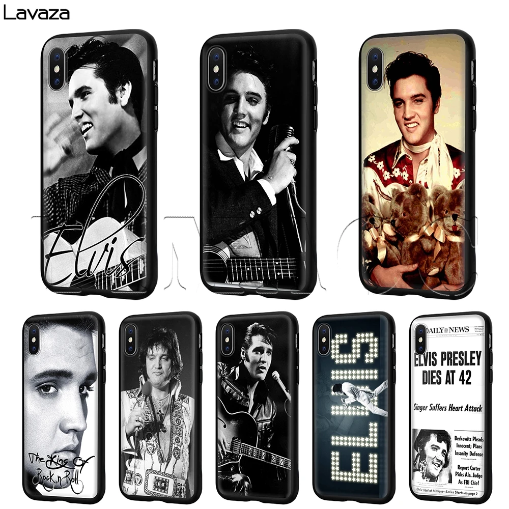 Lavaza Elvis Presley Case for iPhone 11 Pro XS Max XR X 8 7 6 6S Plus 5 5s se |