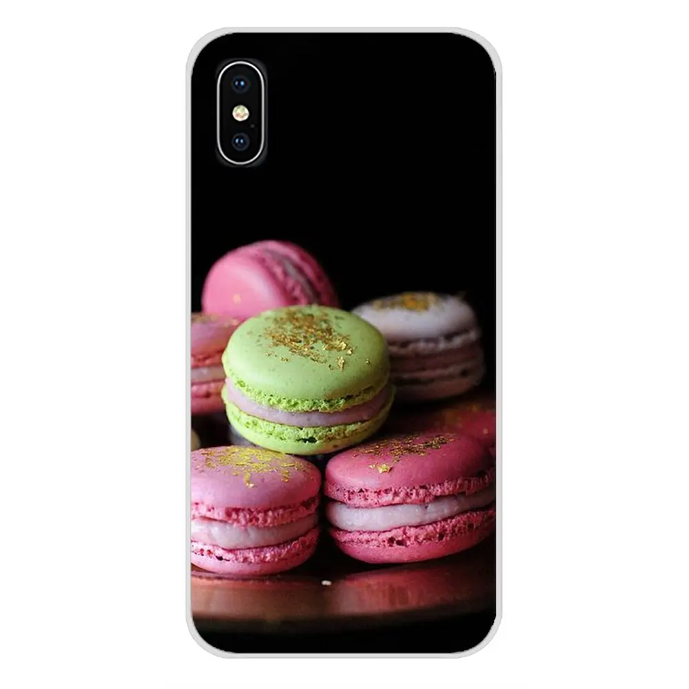 Прозрачный мягкий чехол для Samsung Galaxy S4 S5 MINI S6 S7 edge S8 S9 S10 Plus Note 3 4 5 8 9 десертное