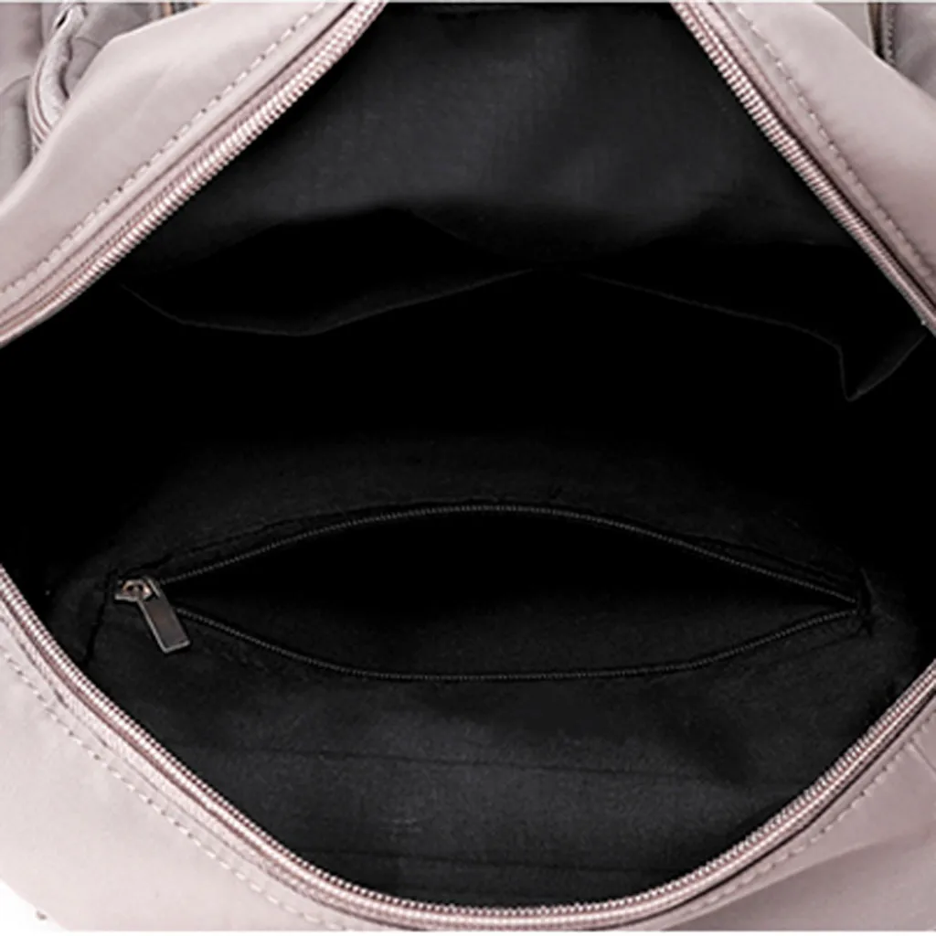 Дизайнерский женский рюкзак из ткани Оксфорд однотонные школьные ранцы на плечо