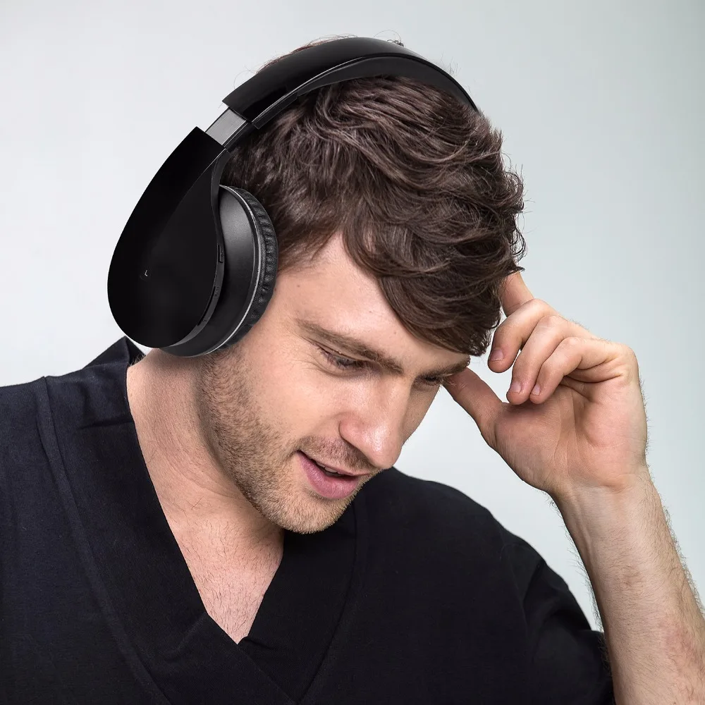 Mixcder капельные беспроводные Bluetooth на ухо стерео наушники Накладные наушники со встроенным микрофоном для Android смартфонов
