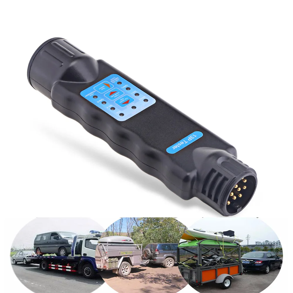 Универсальный 13 булавки автомобиля диагностические инструменты прицепы розетка