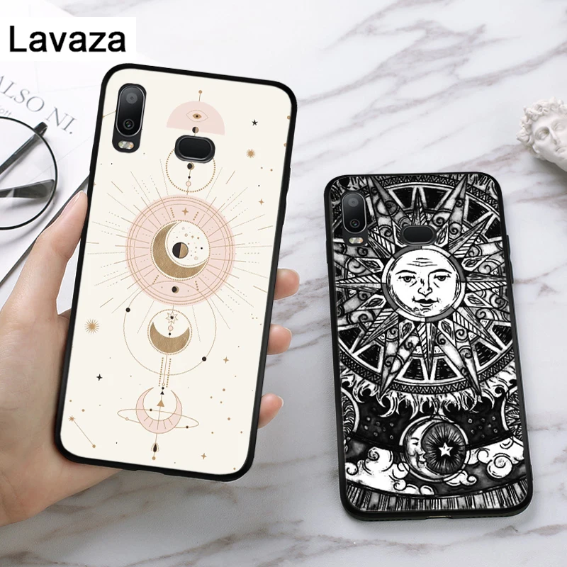 Защита от солнца луны и звезд красочный симпатичный силиконовый чехол для Samsung A2