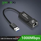 Сетевая картаEthernet-адаптер USB 3.02.0Type C для ПК Win7Vista810, Linux, MacOS с разъемом RJ45