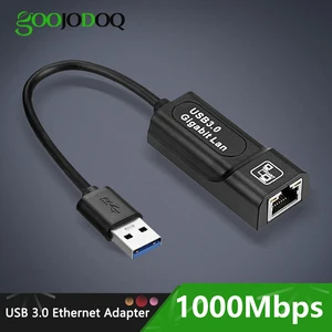 Сетевая картаEthernet-адаптер USB 3.02.0Type C для ПК Win7Vista810, Linux, MacOS с разъемом RJ45
