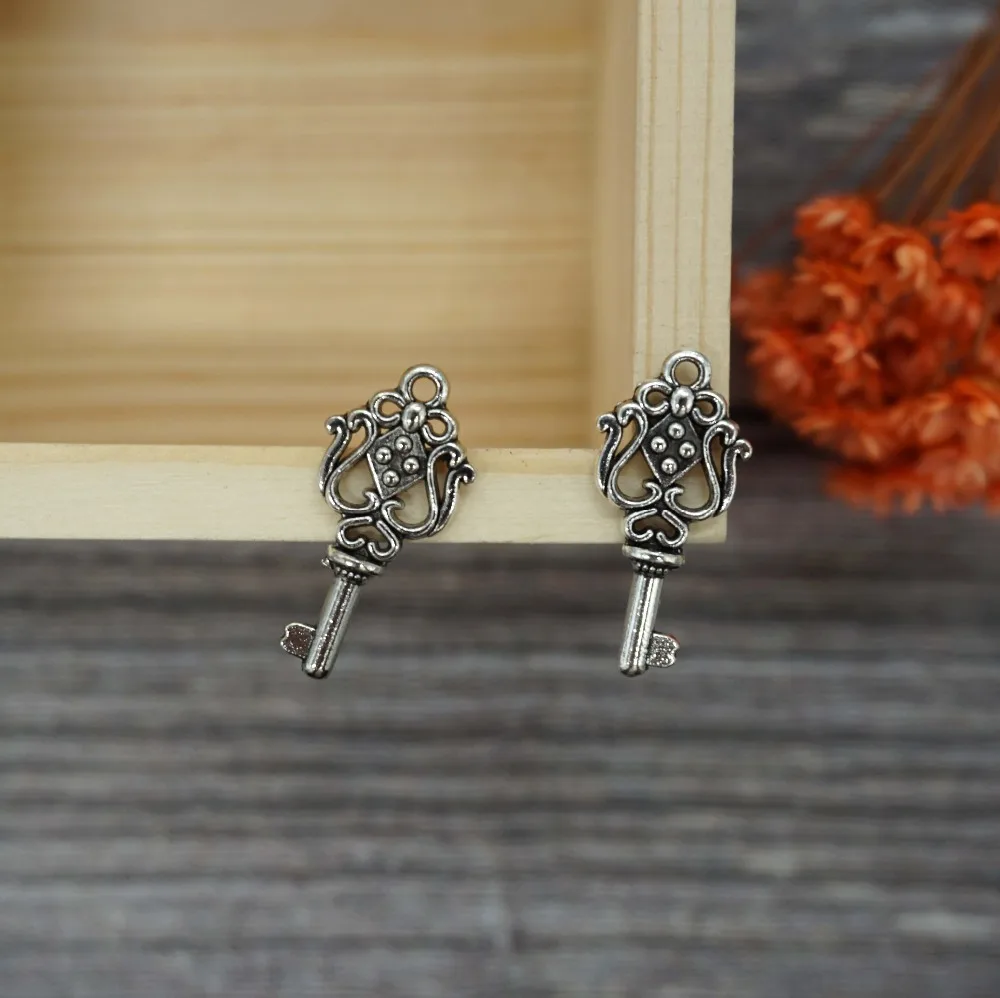 Модные подвески серебряного цвета для изготовления ожерелья ювелирных изделий