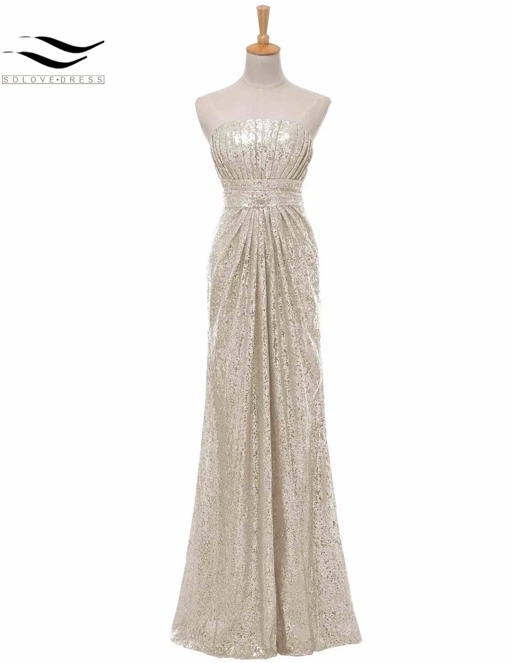 

Женское платье-Русалка без бретелек, с открытыми плечами