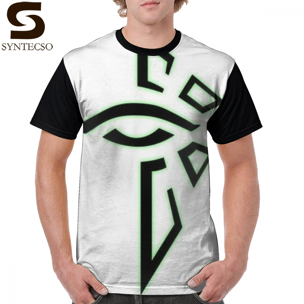 Ingress футболка Ingress ENT футболка негабаритная модная графическая футболка с принтом Мужская полиэстер футболка с коротким рукавом