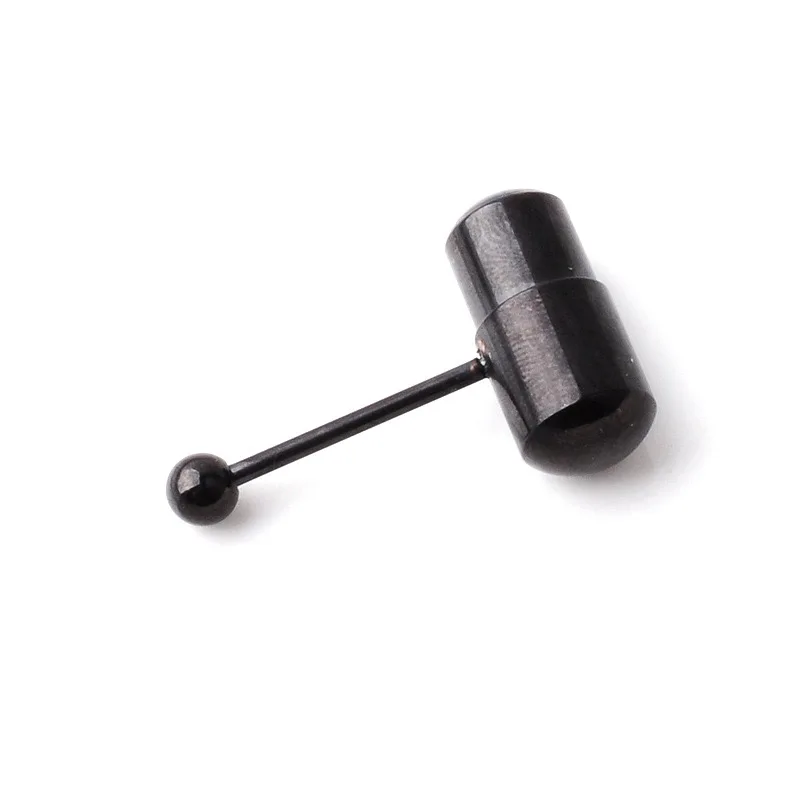 2 шт. ювелирных изделий для пирсинга вибрирующее кольцо с языком нержавеющая