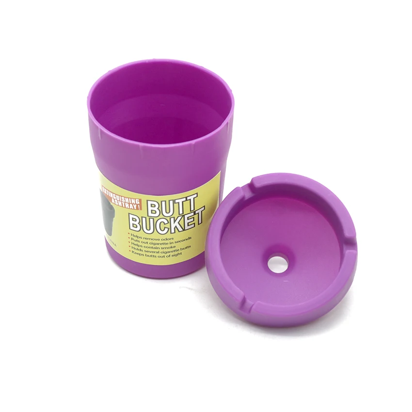 1 шт. новая огнетушащая пепельница Butt Bucket сигаретные трубы инструменты со светящимися удаляющими запахи аксессуары для курения пепельница