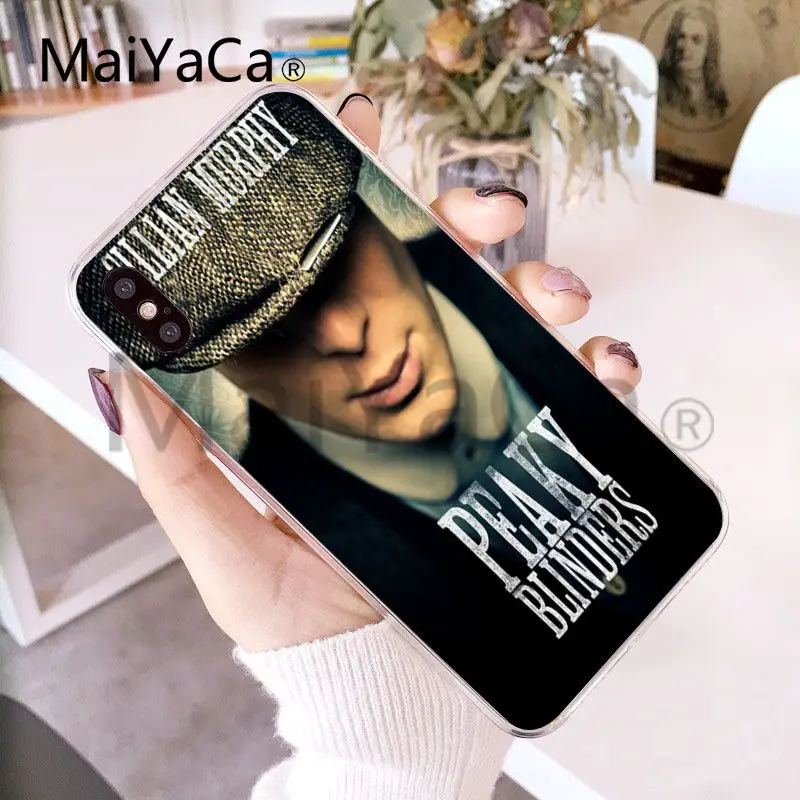 Чехол для телефона MaiYaCa Peaky Blinders Tv, милый чехол для телефона Tommee Shelby, для Apple iphone X и 8, 8 plus, 7, 7 plus, 6s, 6s Plus, XS, XR, 5c, чехол для телефона - Цвет: 12