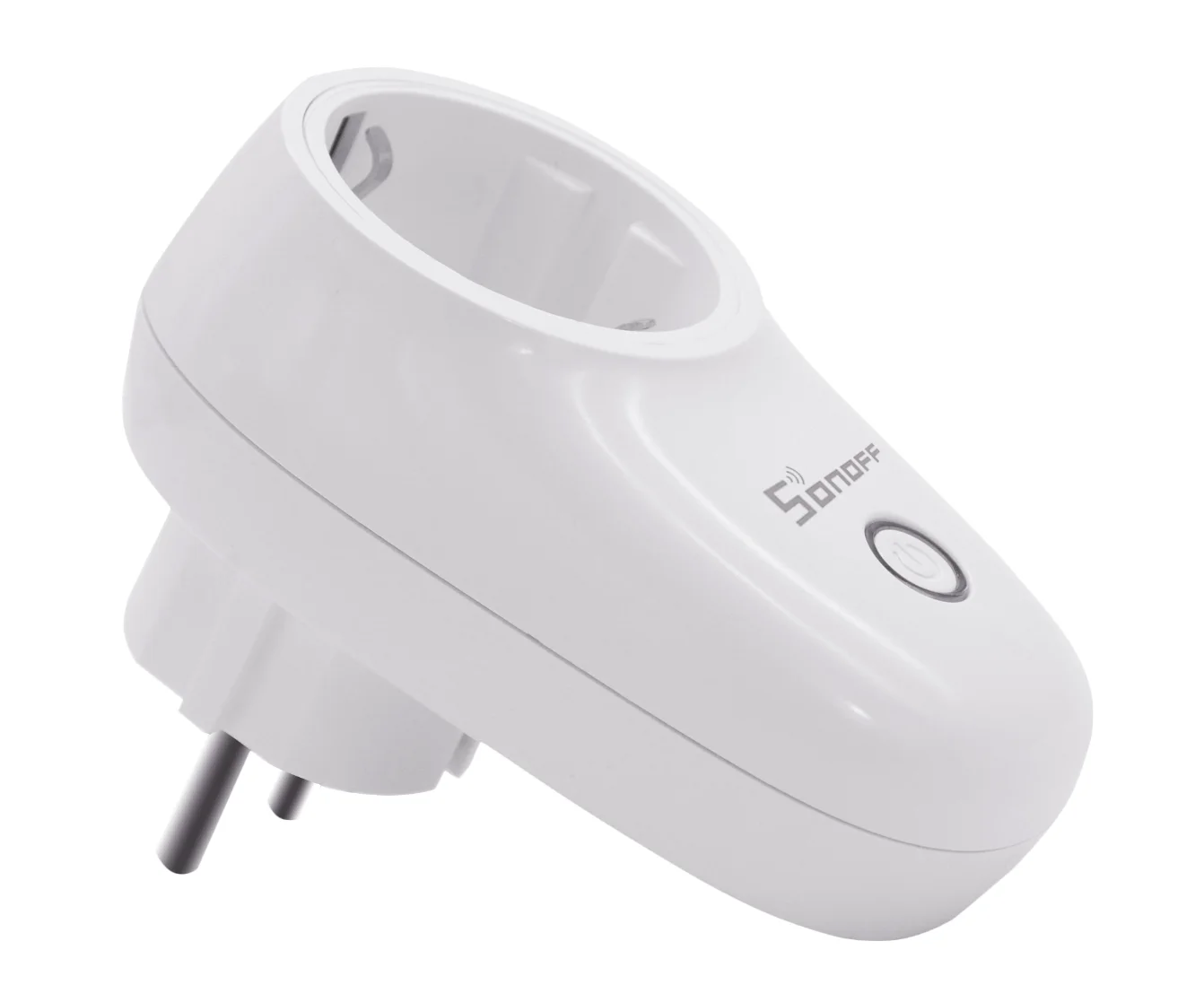Sonoff S26 WiFi базовая умная розетка EU-type F S26F Беспроводная штепсельная розетка умная домашняя розетка работает с Alexa Google Assistant