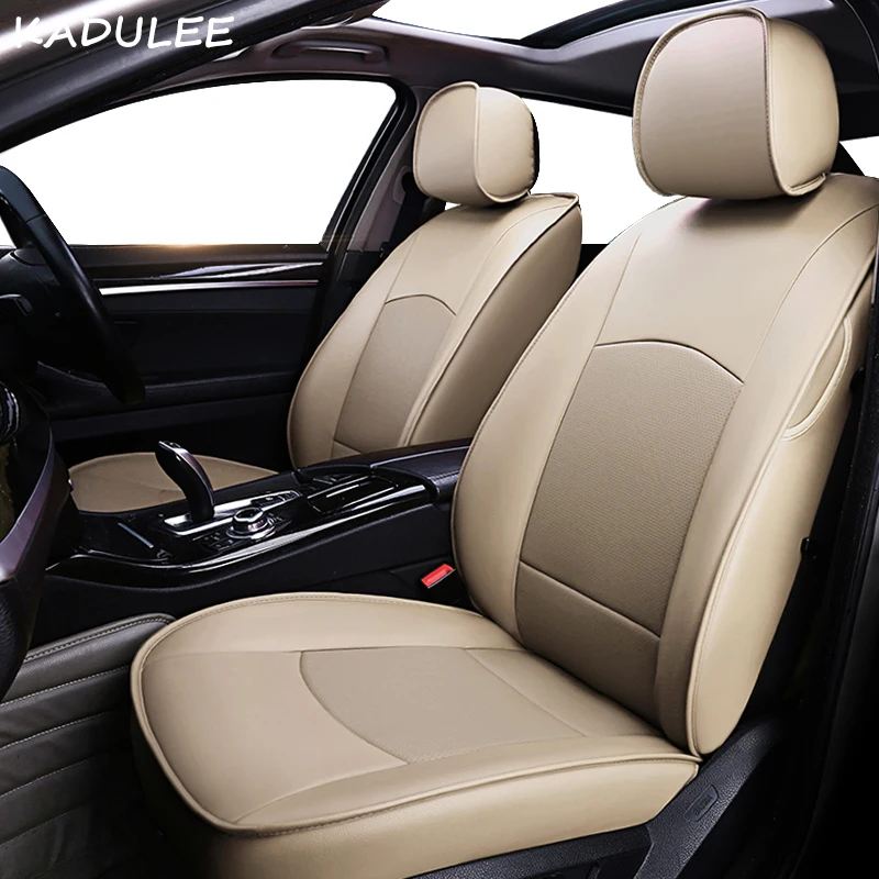 Kadulee из натуральной кожи сиденья для nissan qashqai j10 almera n16 ПРИМЕЧАНИЕ x-trail t31 патруль y61 teana j31 автомобильного типа автомобильное сиденье