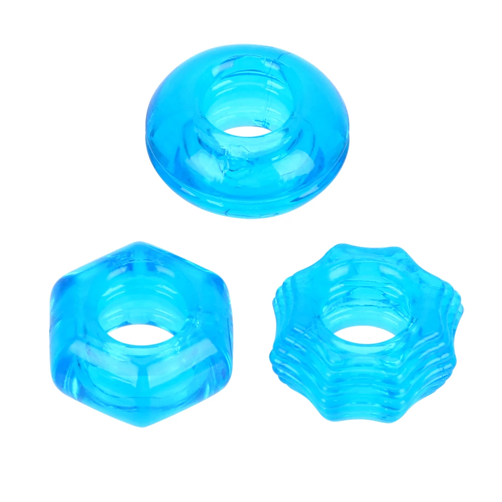 VATINE кольцо на пенис для задержки эякуляции 3 шт./компл. изделия взрослых