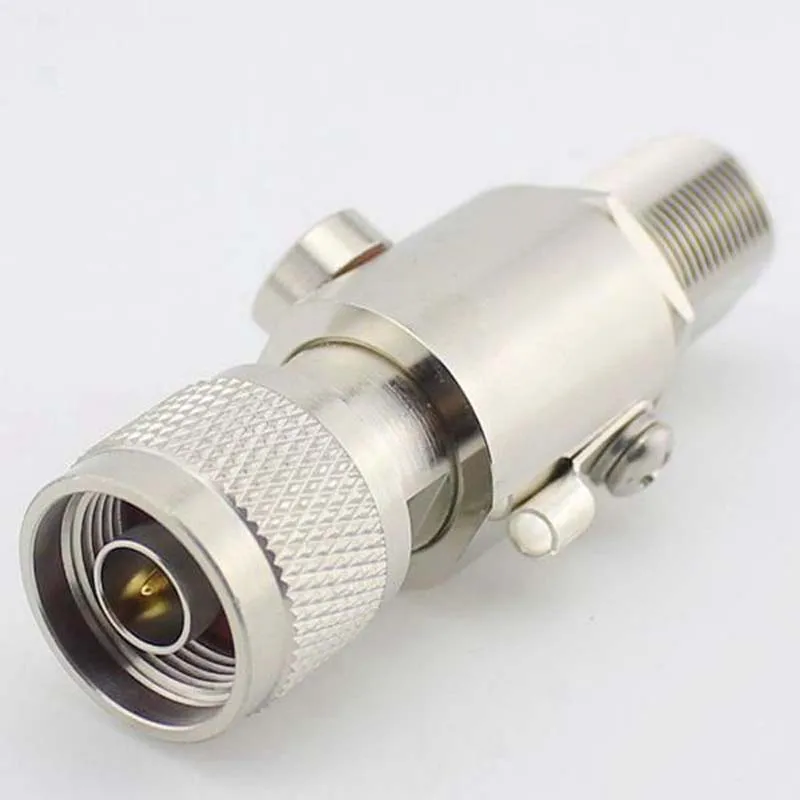 

RF Coaxial Connector Feeder Lightning Arrester N Base Station Antennas Weak Connector Arrester Male To Female Plug Protection