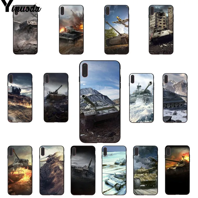 Yinuoda world of tanks красочный милый чехол для телефона аксессуары iPhone X XS MAX 6 6s 7 7plus 8 8Plus 5