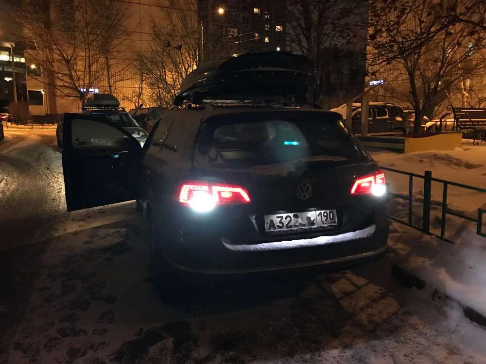 2x Canbus Нет Ошибка светодиодный обратный светильник лампа для VW VOLKSWAGEN Passat B7 T15 W16W светодиодный 2835 Чип 12V автомобильный Стайлинг