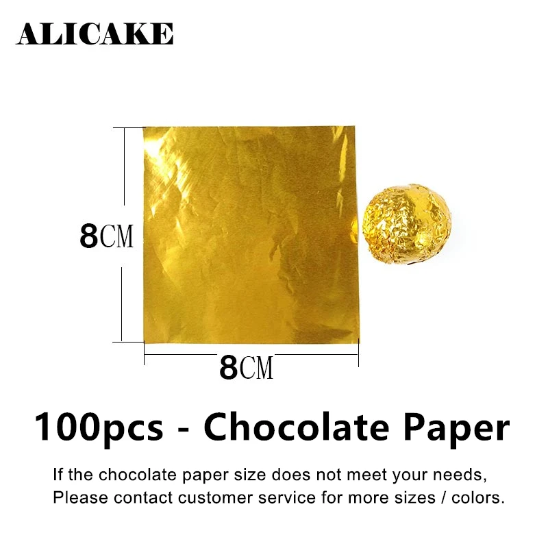 8x8gold 3D поликарбонатные формы для шоколада, пластиковые формы для выпечки кондитерских изделий, инструменты для выпечки, украшения торта, форма для шоколада, формы для выпечки - Цвет: 8x8gold