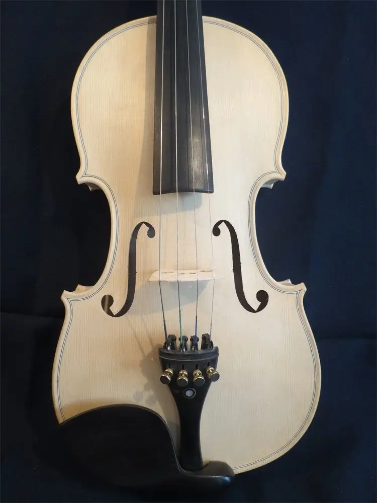 Фото Скрипка в стиле Strad, белая unfinishe 4/4, хороший звук #12006 №2