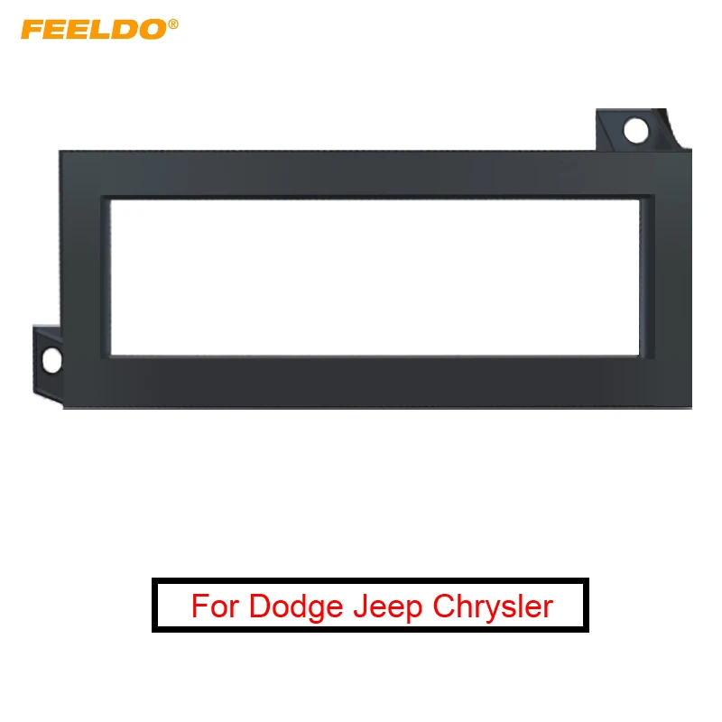Автомобильная стерео радиопанель FEELDO рамка для приборной панели Dodge Jeep Chrysler CD/DVD