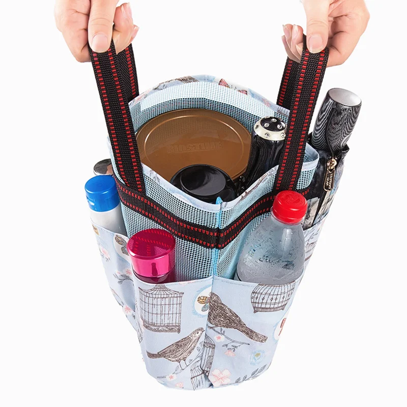 PURDORED 1 шт. подвесная Сетчатая Сумка для ванной портативная быстросохнущая