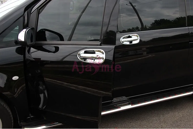 Аксессуары для Mercedes Benz Vito W447- интерьер приборной панели AC Выход Накладка двери аудио ручка держатель чашки крышка панель