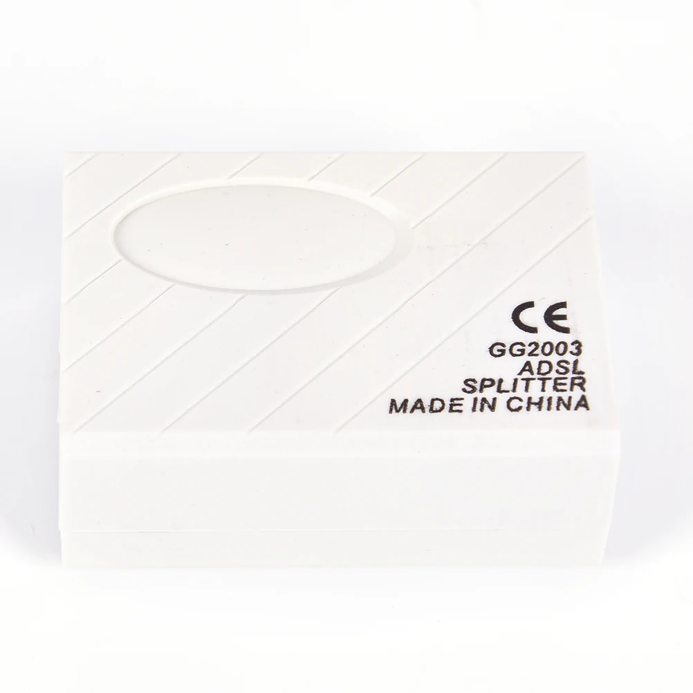 1 шт. телефонный RJ11 линия ADSL модем Широкополосный линейный фильтр сплиттер |