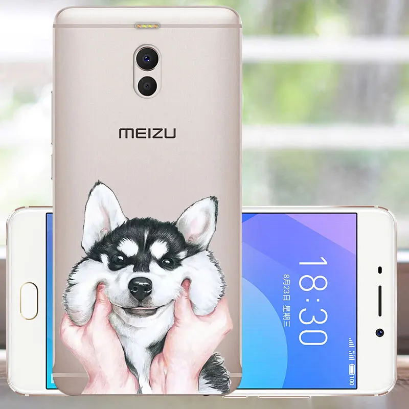 Чехол для Meizu M6 Note, силиконовый защитный чехол для задней панели M 6 Note, Мягкий ТПУ Модный чехол для задней панели Meizu M6 Note Coques Bumper - Цвет: HSQ