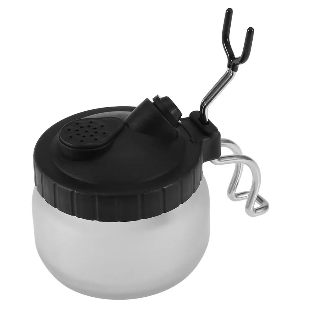 Набор для очистки аэрографа стеклянный держатель пульверизатора емкость чистки