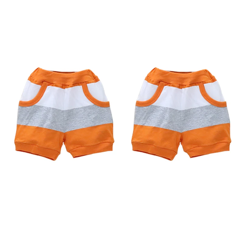 Шорты с карманами из 100% хлопка для маленьких девочек детская одежда мальчиков и