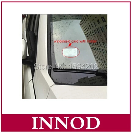 Дешевый ПВХ держатель для карт парковочного автомобиля rfid карта на лобовое