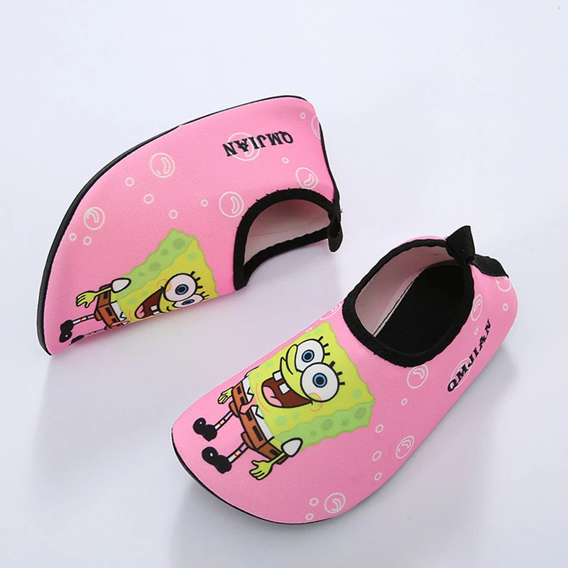 Candomom/Детская парусиновая пляжная обувь с принтом быстросохнущие детские