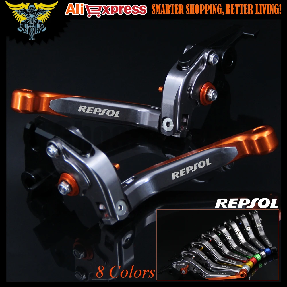 8 цветов оранжевые + титановые CNC Складные Выдвижные рычаги тормозной муфты