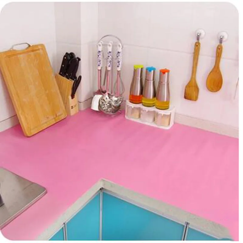 

4PCs/set Fridge Waterproof Mats Refrigerator Pad Antibacterial Antifouling Mildew Moisture Tailorable Pad For Kitchen 8