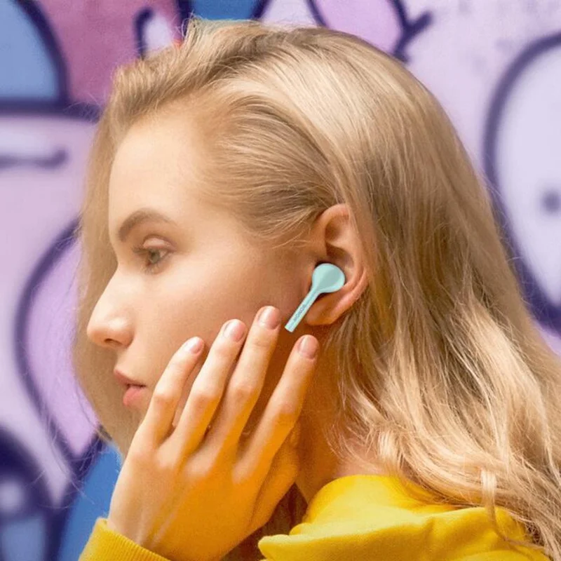 Оригинальная Беспроводная стереогарнитура huawei Honor FlyPods Lite ENC IP54, водонепроницаемая, автоматическая пауза, управление зарядкой Bluetooth 4,2