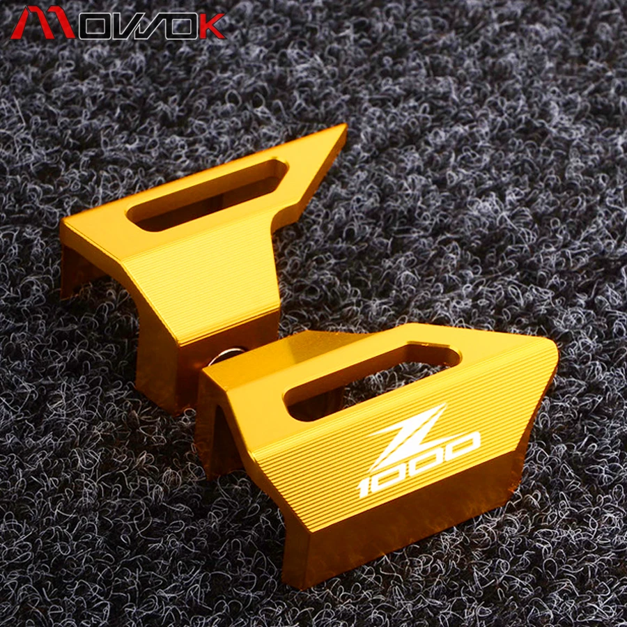 

Motorcycle Front Brake Clutch Line Hose Clamp Holder For KAWASAKI Z1000 2010-2015 2016 CNC Cable Clip Clamps Brake Cable Clip