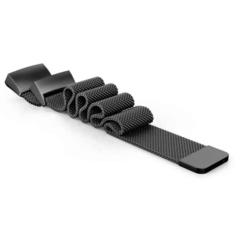 Металлический Миланский ремешок для Fitbit Charge 3 Band Wrist smart фитнес-браслет ремешок аксессуары спортивные часы Correa Pulsera