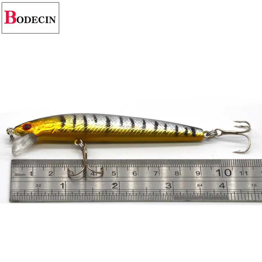 Minnow плавающая Щука воблер искусственные приманки набор для рыбалки 5 шт. Лазерная