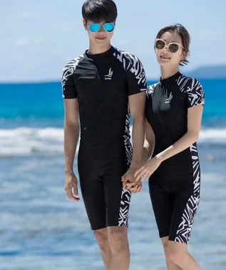 

Men/Women Lycra Short Sleeve UPF50+ Wetsuit Quick-Dry Diving Suit One Piece Swimwear Adults Surfing Clothes Water SportJellyfish