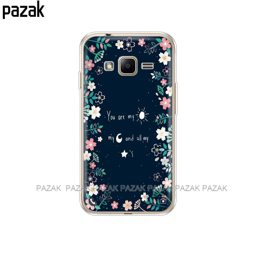 34260 Силиконовый чехол для телефона samsung J1 mini prime 4," для Galaxy J1 mini prime J106F чехол s мягкая задняя крышка из ТПУ полная защита 360 - Цвет: 34260